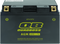 QuadBoss Maintenance-Free AGM Battery QB9B-4-FA