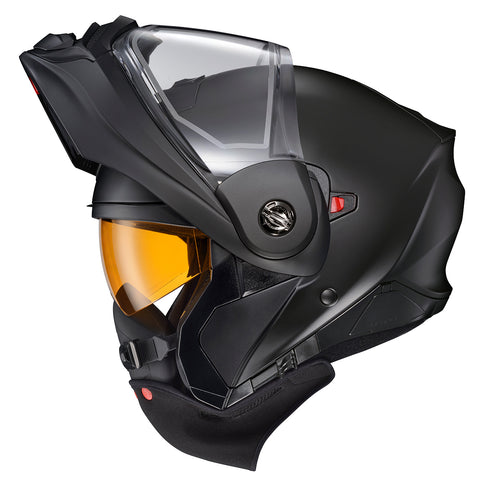 SCORPION EXO Exo At960 Cold Weather Helmet Matte Black Sm (Dual Pane) - 75-2369S