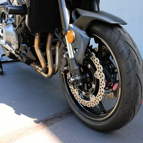 Front Axle Sliders Black