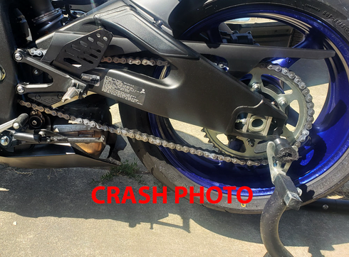 Swingarm Sliders Black