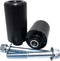 SHOGUN Frame No Cut Sliders Black - 71-1267