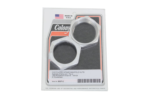 Colony Cadmium Manifold Nuts - 8007-2