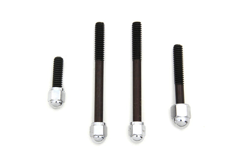 Colony Chrome Acorn Dash Cover Screw - 8016-4
