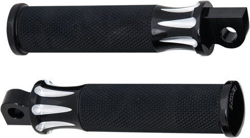 ARLEN NESS Foot Pegs - Deep Cut - Black 07-909
