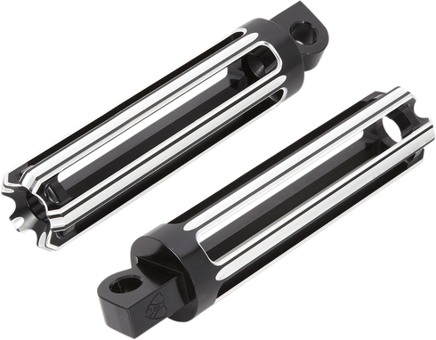 ARLEN NESS Foot Pegs - 10 Gauge - Black 06-114