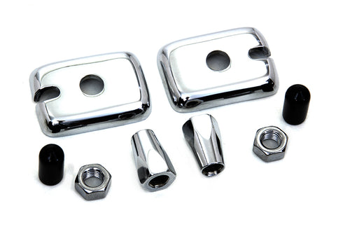Colony Swingarm End Caps and Nuts - 8101-6