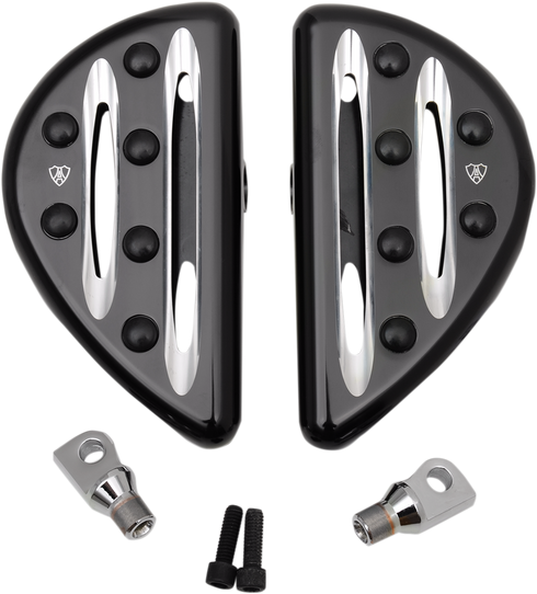 ARLEN NESS Deep Cut Floorboards - Passenger - Black 06-834