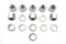 Colony Chrome Cylinder Base Nuts and Washers - 8104-16