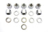 Colony Chrome Cylinder Base Nuts and Washers - 8104-16