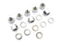 Colony Chrome Cylinder Base Nuts and Washers - 8104-16