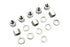 Colony Cadmium Cylinder Base Nuts and Washers - 8105-16