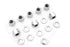 Colony Chrome Stock Cylinder Base Nuts and Washers - 8106-16