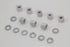 Colony Cadmium Cylinder Base Nuts and Washers - 8107-16