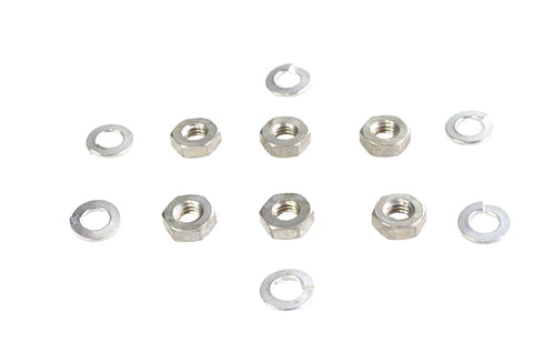 Colony Cadmium Standard Oil Pump Nuts - 8111-12