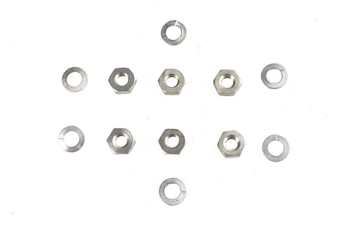 Colony Cadmium Standard Oil Pump Nuts - 8111-12