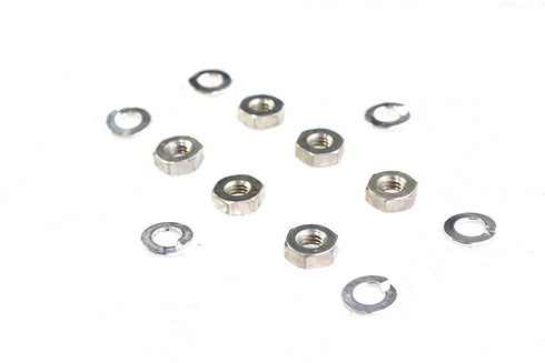 Colony Cadmium Standard Oil Pump Nuts - 8111-12