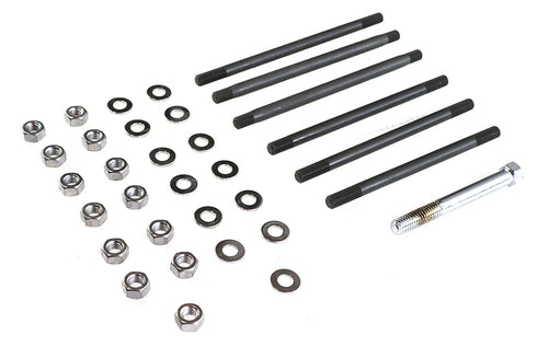 Colony Chrome Stock Engine Case Bolt Kit - 8131-34