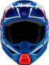 ALPINESTARS Sm3 Youth Wurx Helmet Blue/Red/Wht/Blk Ys - 482-00088YS