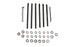 Colony Chrome Stock Engine Case Bolt Kit - 8137-34