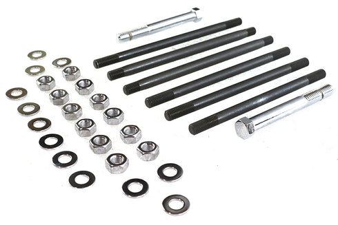 Colony Chrome Stock Engine Case Bolt Kit - 8137-34