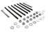 Colony Chrome Stock Engine Case Bolt Kit - 8137-34