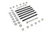 Colony Cadmium Stock Engine Case Bolt Kit - 8144-34