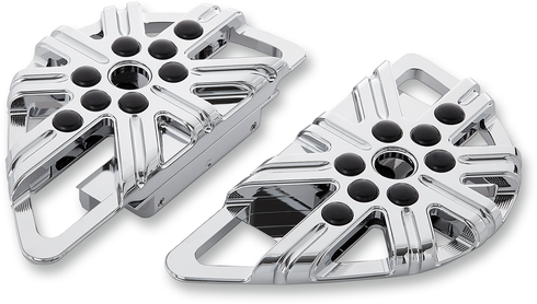 ARLEN NESS 10 Gauge Floorboards - Passenger - Chrome 06-862