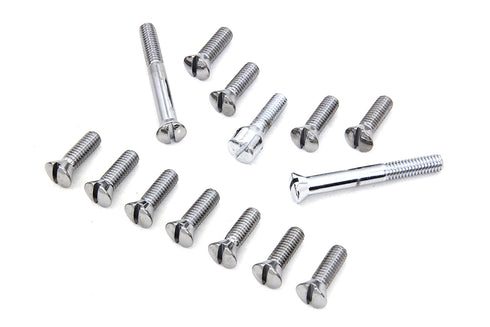 Colony Chrome Transmission Top Cover Screw Kit - 8147-13