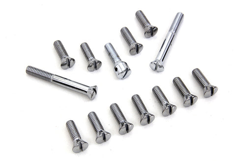 Colony Chrome Transmission Top Cover Screw Kit - 8147-13