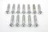 Colony Chrome Cam Cover Stock Slotted Screws - 8149-12