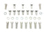 Colony Cadmium Outer Primary Cover Screw Set Stock - 8156-30
