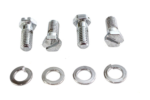 Colony Chrome Stock Carburetor Mount Screws - 8158-8