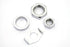Colony Chrome Rear Axle Nut and Lock Kit - 8160-4