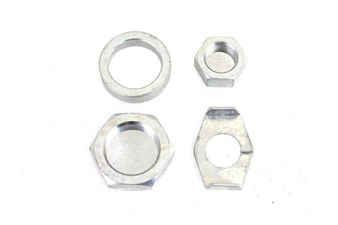 Colony Cadmium Rear Axle Nut and Lock Kit - 8161-4