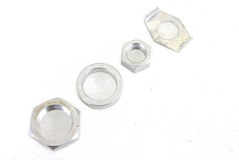 Colony Cadmium Rear Axle Nut and Lock Kit - 8161-4