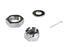 Colony Chrome Front Axle Nut Kit - 8162-3