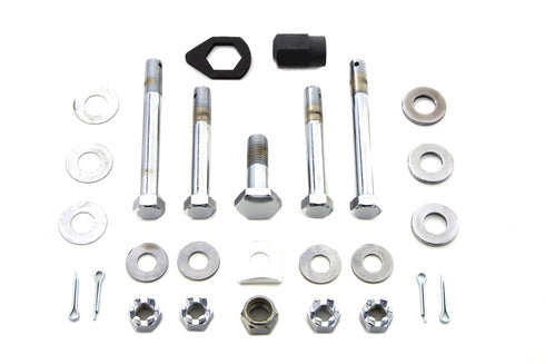 Colony Chrome Upper and Lower Motor Mount Bolt Kit - 8164-19