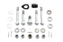 Colony Chrome Upper and Lower Motor Mount Bolt Kit - 8164-19