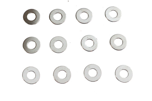 V-Twin Chrome Flat Washer 1/4 inch Inner Diameter - 8166-12T