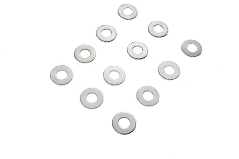 V-Twin Chrome Flat Washer 1/4 inch Inner Diameter - 8166-12T