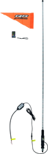 QuadBoss 6Ft Clear Single Whip Bluetooth