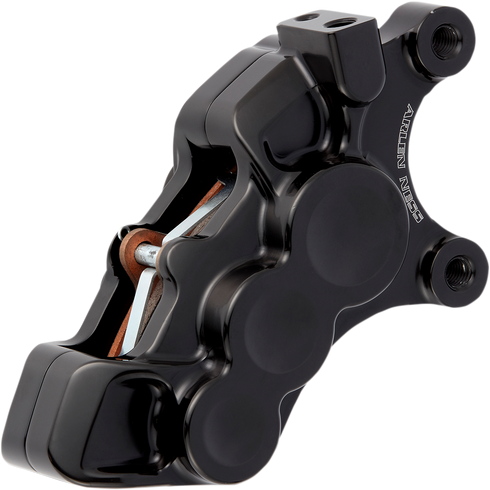 ARLEN NESS 6-Piston Caliper - Front Right - Black - 11.8" 02-217