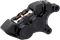 ARLEN NESS 4-Piston Caliper - Front Right - 11.8" - Black 02-223