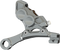 ARLEN NESS 4-Piston Caliper - Rear - 11.8" - Chrome 02-304