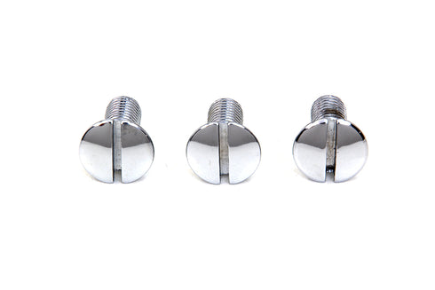 Colony Chrome Left Side Oval Head Screws - 8212-3