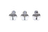 Colony Chrome Left Side Oval Head Screws - 8212-3