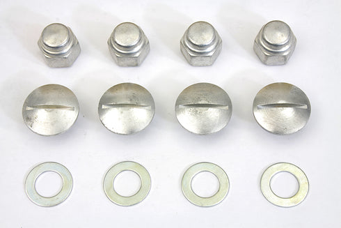 Colony Cadmium Rocker Shaft End Cap Nut Slot Type - 8223-8