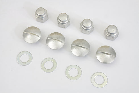 Colony Cadmium Rocker Shaft End Cap Nut Slot Type - 8223-8