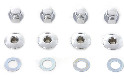 Colony Rocker Shaft End Nut Stock Allen Type Chrome - 8224-8