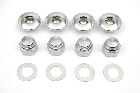 Colony Rocker Shaft End Nut Stock Allen Type Chrome - 8224-8